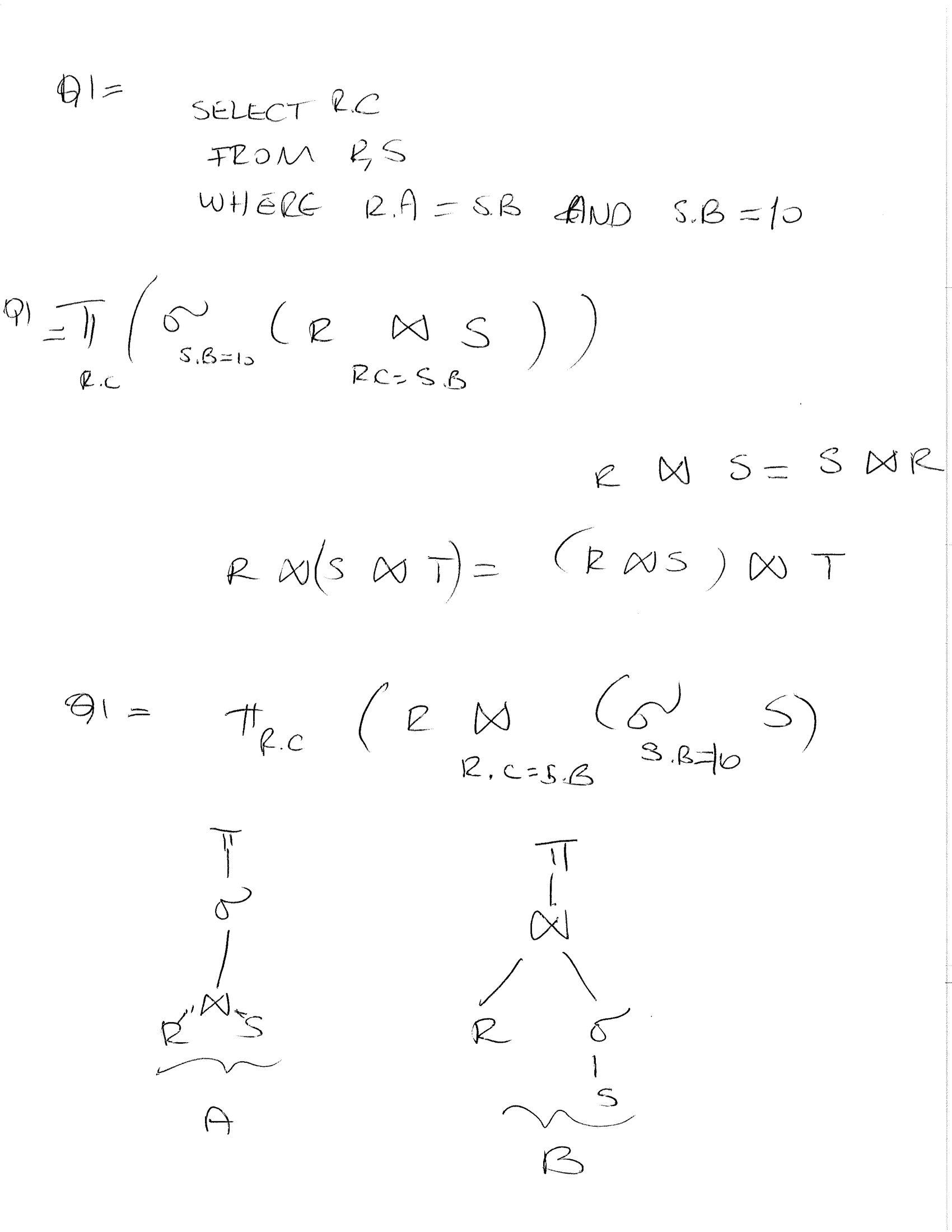 Query Optimization 1